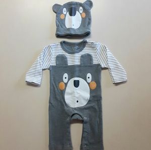Baby Boy Bear Outfit